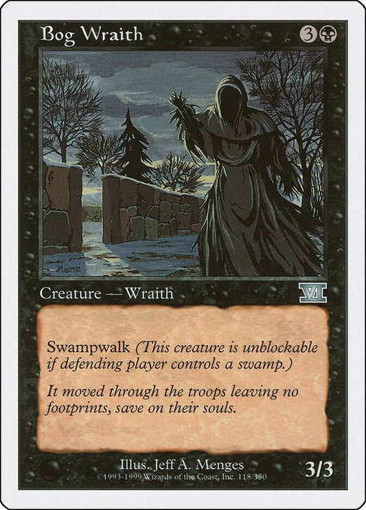 Bog Wraith [Classic Sixth Edition] 118