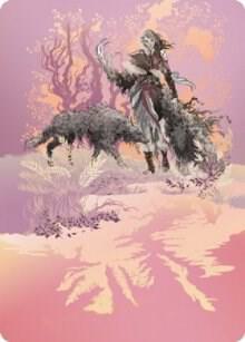 Arlinn, the Pack's Hope Art Card (03/81) [Art Series: Innistrad: Midnight Hunt] 3