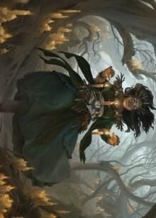 Candlegrove Witch Art Card (15/81) [Art Series: Innistrad: Midnight Hunt] 15