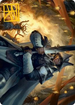 Ritual Guardian Art Card (Gold-Stamped Signature) [Art Series: Innistrad: Midnight Hunt] 18