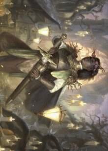 Sungold Sentinel Art Card [Art Series: Innistrad: Midnight Hunt] 20