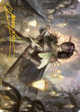 Sungold Sentinel Art Card (Gold-Stamped Signature) [Art Series: Innistrad: Midnight Hunt] 20