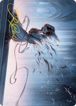 Fading Hope Art Card (Gold-Stamped Signature) [Art Series: Innistrad: Midnight Hunt] 23