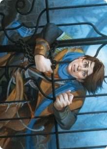 Locked in the Cemetery Art Card [Art Series: Innistrad: Midnight Hunt] 26