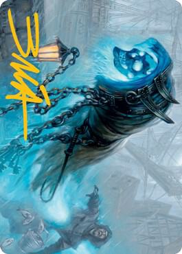 Nebelgast Intruder Art Card (Gold-Stamped Signature) [Art Series: Innistrad: Midnight Hunt] 27