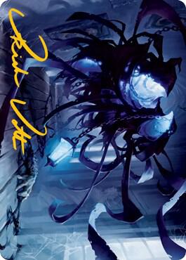 Spectral Adversary Art Card (Gold-Stamped Signature) [Art Series: Innistrad: Midnight Hunt] 30