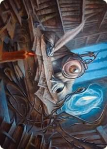 Unblinking Observer Art Card [Art Series: Innistrad: Midnight Hunt] 31