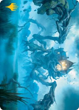 Creeping Inn Art Card (Gold-Stamped Signature) [Art Series: Innistrad: Midnight Hunt] 34