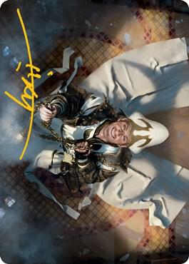 Jerren, Corrupted Bishop Art Card (Gold-Stamped Signature) [Art Series: Innistrad: Midnight Hunt] 37