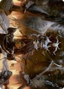Ormendahl, the Corrupter Art Card [Art Series: Innistrad: Midnight Hunt] 38