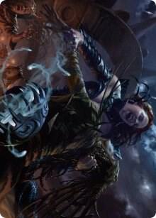 Olivia's Midnight Ambush Art Card [Art Series: Innistrad: Midnight Hunt] 39