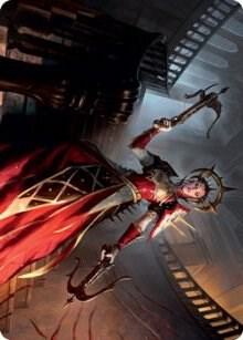 Bloodthirsty Adversary Art Card [Art Series: Innistrad: Midnight Hunt] 41