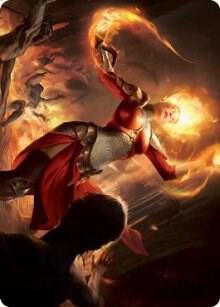 Light Up the Night Art Card [Art Series: Innistrad: Midnight Hunt] 43
