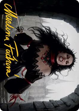 Voldaren Stinger Art Card (Gold-Stamped Signature) [Art Series: Innistrad: Midnight Hunt] 46