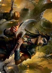 Harvesttide Sentry Art Card [Art Series: Innistrad: Midnight Hunt] 47