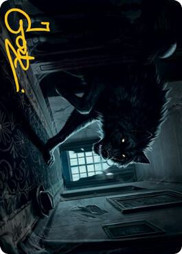 Primal Adversary Art Card (Gold-Stamped Signature) [Art Series: Innistrad: Midnight Hunt] 52
