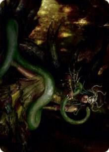 Saryth, the Viper's Fang Art Card [Art Series: Innistrad: Midnight Hunt] 53