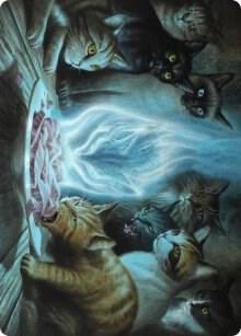 Can't Stay Away Art Card [Art Series: Innistrad: Midnight Hunt] 56