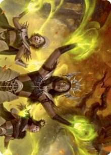 Dawnhart Wardens Art Card [Art Series: Innistrad: Midnight Hunt] 57