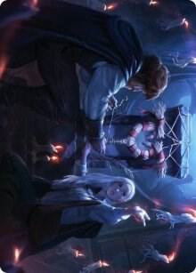 Faithful Mending Art Card [Art Series: Innistrad: Midnight Hunt] 60