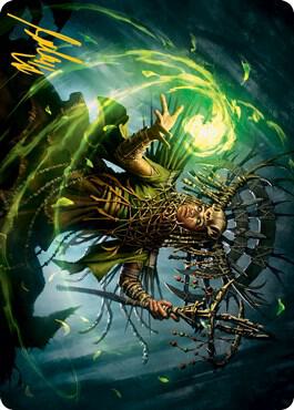 Katilda, Dawnhart Prime Art Card (Gold-Stamped Signature) [Art Series: Innistrad: Midnight Hunt] 62