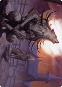 Lord of the Ulvenwald Art Card [Art Series: Innistrad: Midnight Hunt] 64