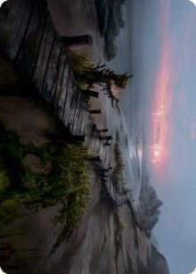 Deserted Beach Art Card [Art Series: Innistrad: Midnight Hunt] 71