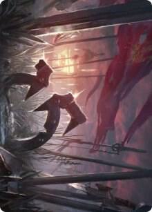 Field of Ruin Art Card [Art Series: Innistrad: Midnight Hunt] 72