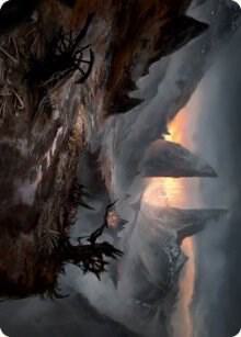 Haunted Ridge Art Card [Art Series: Innistrad: Midnight Hunt] 73