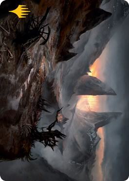 Haunted Ridge Art Card (Gold-Stamped Signature) [Art Series: Innistrad: Midnight Hunt] 73