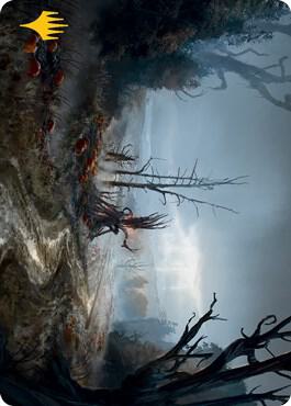 Overgrown Farmland Art Card (Gold-Stamped Signature) [Art Series: Innistrad: Midnight Hunt] 74