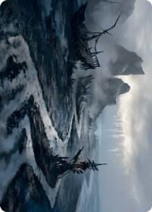 Shipwreck Marsh Art Card [Art Series: Innistrad: Midnight Hunt] 75