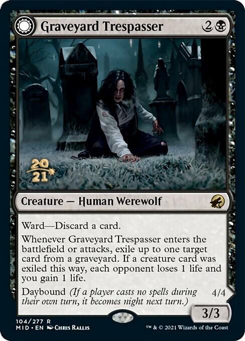 Graveyard Trespasser [Prerelease Cards] 104