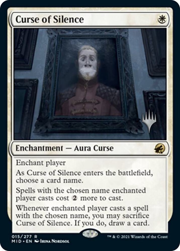 Curse of Silence [Promo Pack: Innistrad: Midnight Hunt] 15