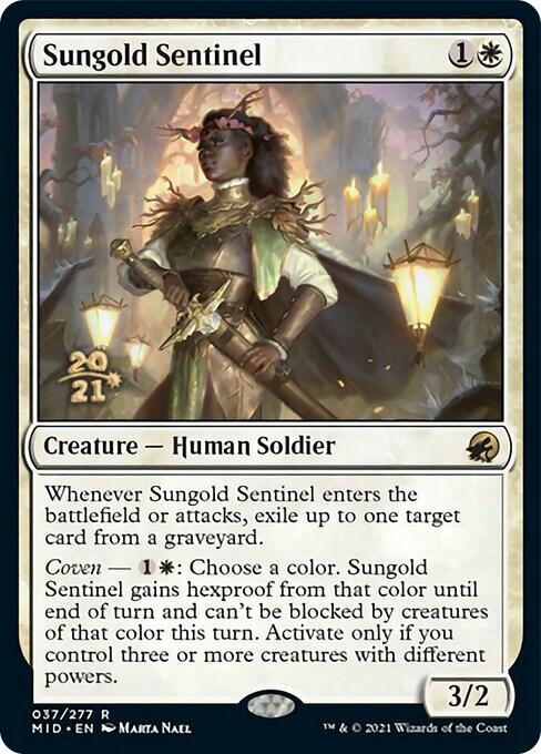 Sungold Sentinel [Prerelease Cards] 37