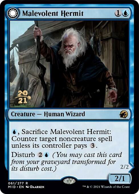 Malevolent Hermit [Prerelease Cards] 61
