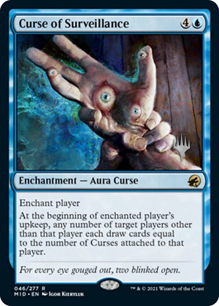 Curse of Surveillance [Promo Pack: Innistrad: Midnight Hunt] 46