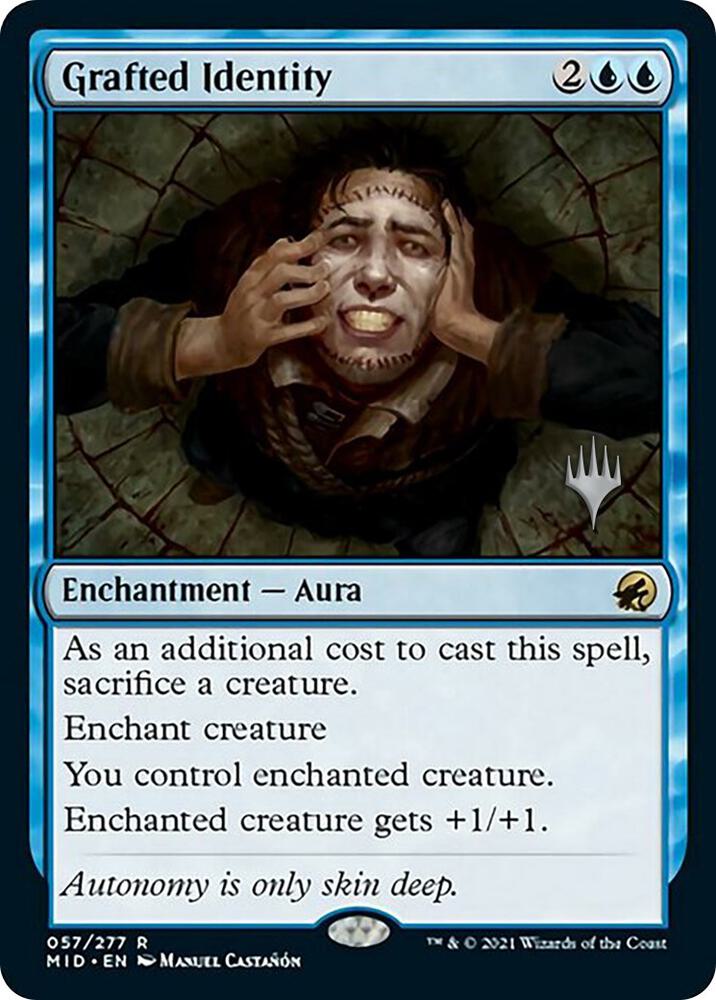 Grafted Identity [Promo Pack: Innistrad: Midnight Hunt] 57