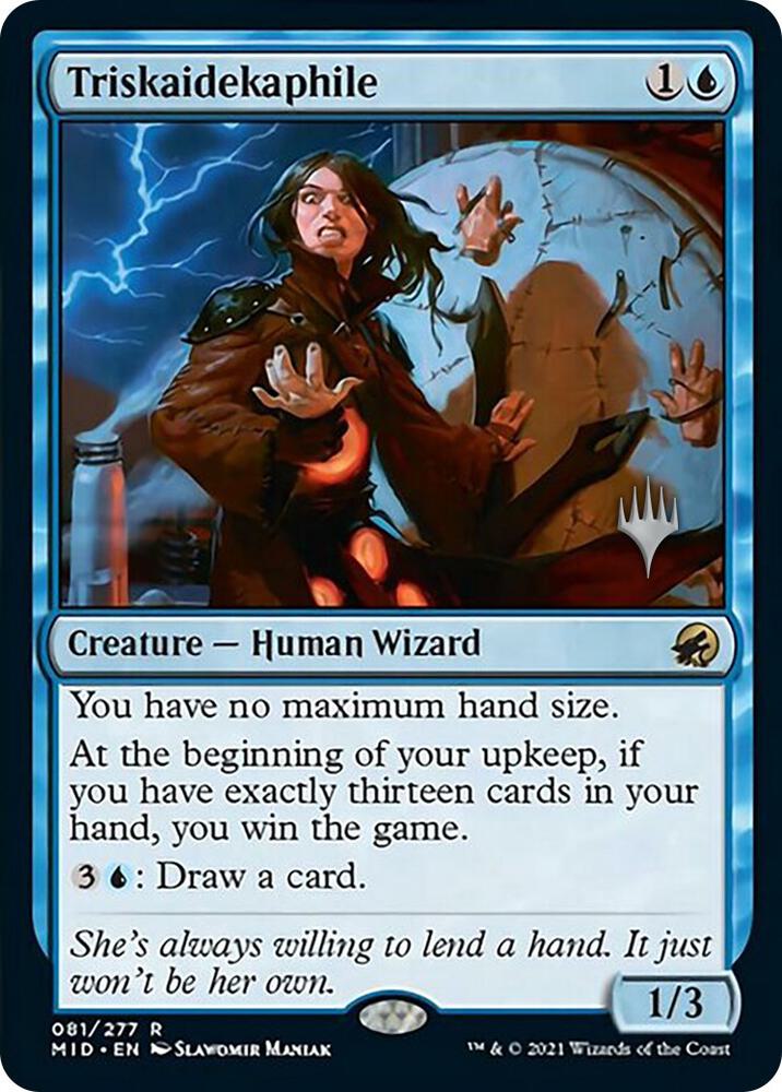 Triskaidekaphile [Promo Pack: Innistrad: Midnight Hunt] 81