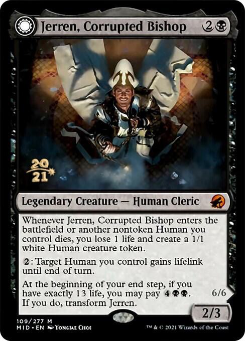 Jerren, Corrupted Bishop [Prerelease Cards] 109