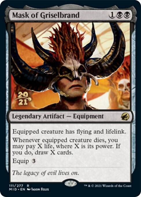 Mask of Griselbrand [Prerelease Cards] 111
