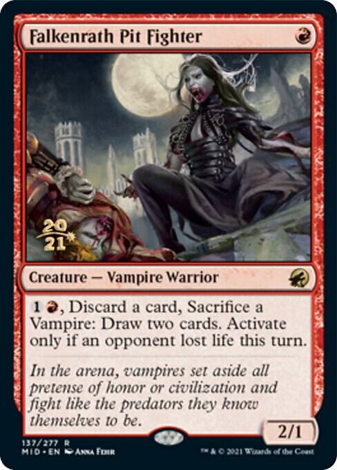 Falkenrath Pit Fighter [Prerelease Cards] 137