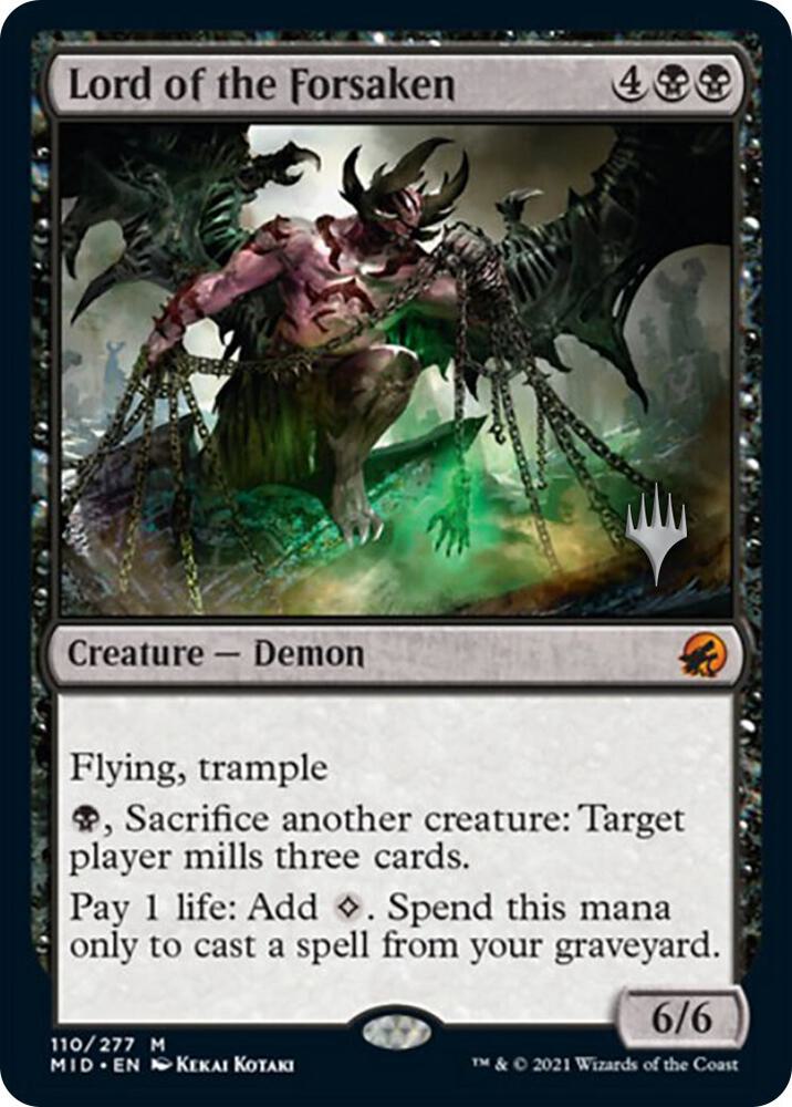 Lord of the Forsaken [Promo Pack: Innistrad: Midnight Hunt] 110