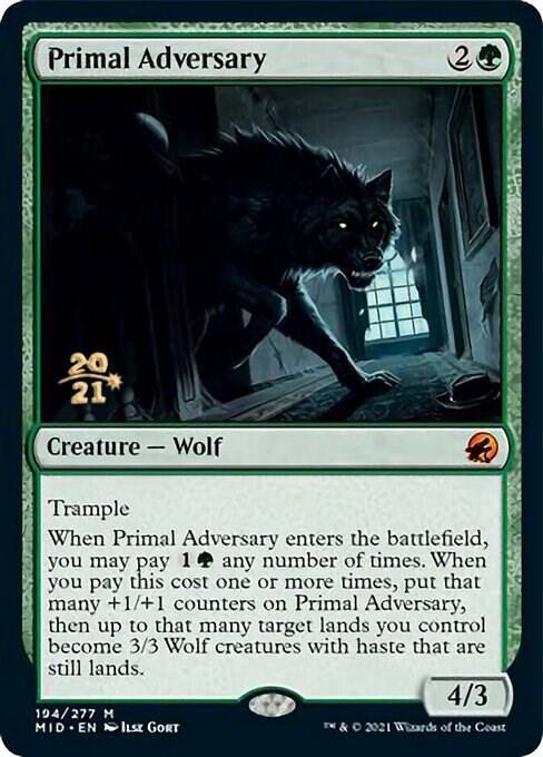 Primal Adversary [Prerelease Cards] 194