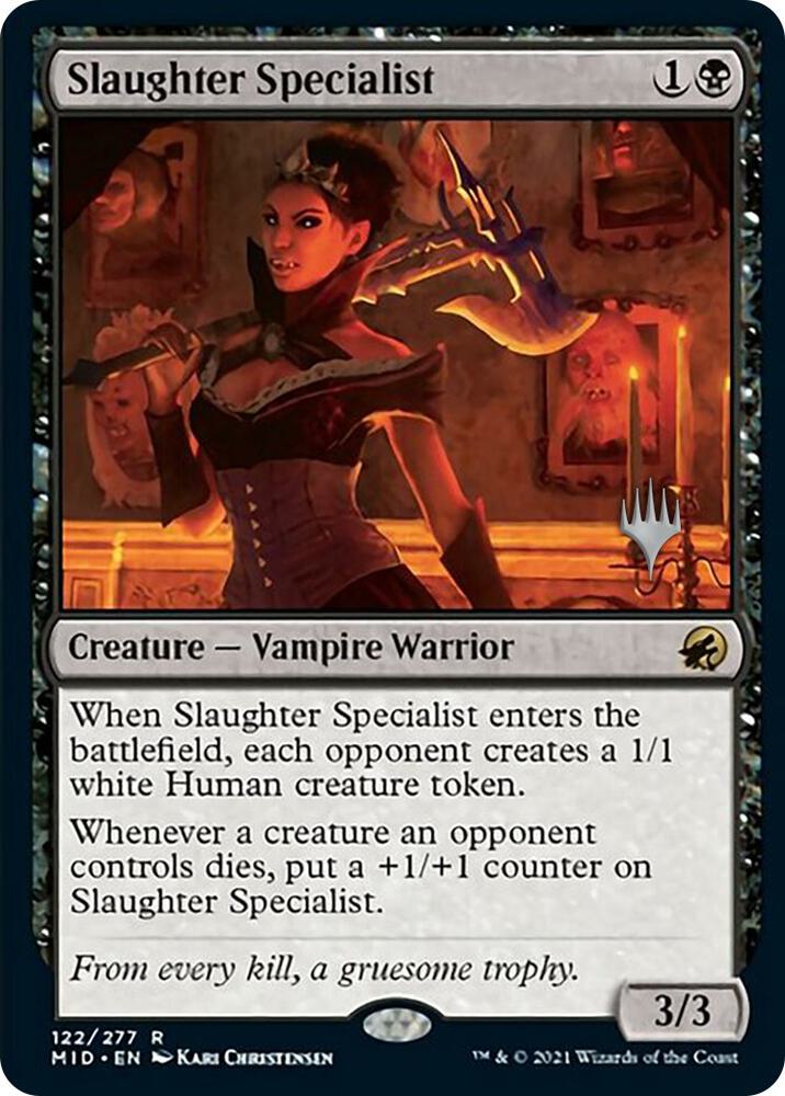 Slaughter Specialist [Promo Pack: Innistrad: Midnight Hunt] 122