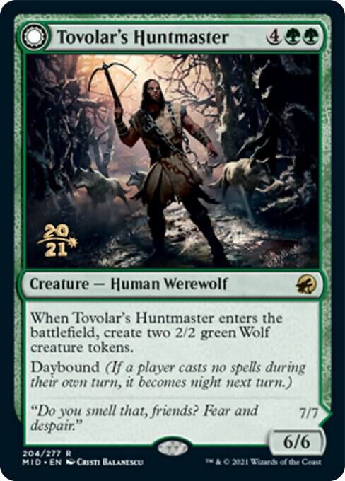 Tovolar's Huntmaster [Prerelease Cards] 204