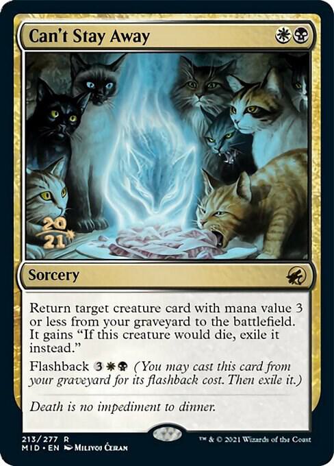 Can't Stay Away [Prerelease Cards] 213