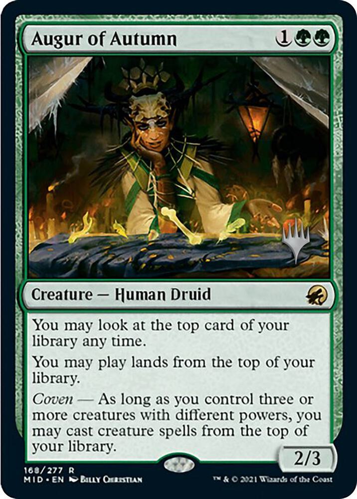 Augur of Autumn [Promo Pack: Innistrad: Midnight Hunt] 168
