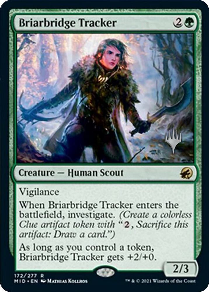 Briarbridge Tracker [Promo Pack: Innistrad: Midnight Hunt] 172