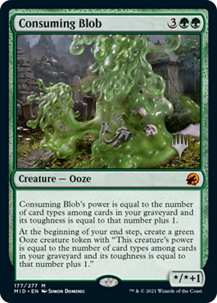 Consuming Blob [Promo Pack: Innistrad: Midnight Hunt] 177